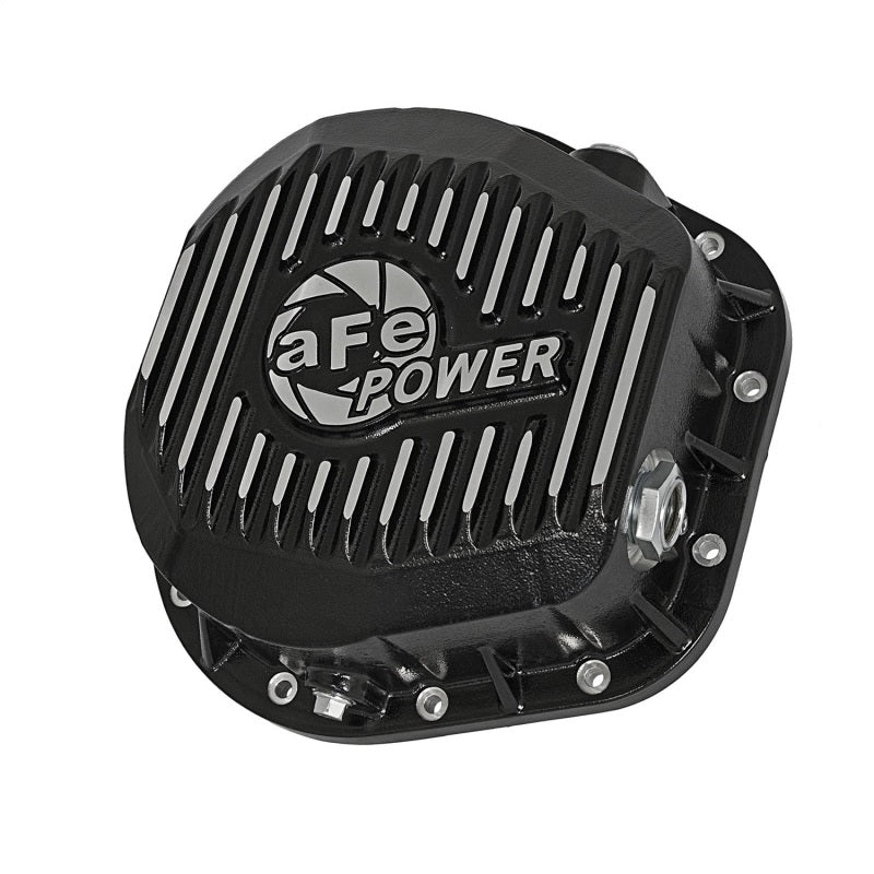 aFe Power Cover Diff Rear Machined COV Diff R Ford Diesel Trucks 86-11 V8-6.4/6.7L (td) Machined - Crew Original