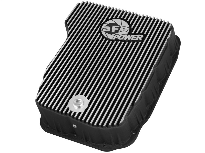 aFe Power Cover Trans Pan Machined COV Trans Pan Dodge Diesel Trucks 07.5-11 L6-6.7L (td) Machined - Crew Original