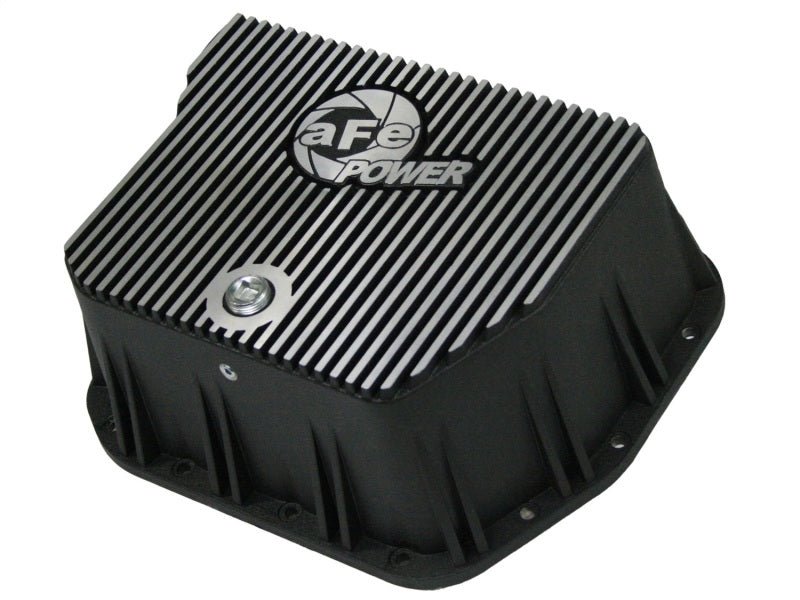 aFe Power Cover Trans Pan Machined COV Trans Pan Dodge Diesel Trucks 94-07 L6-5.9L (td) Machined - Crew Original