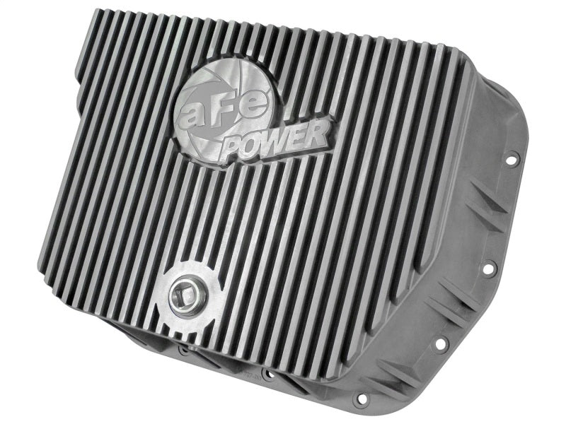 aFe Power Cover Trans Pan Machined Trans Pan 2006 Dodge RAM 5.9L Cummins - Crew Original