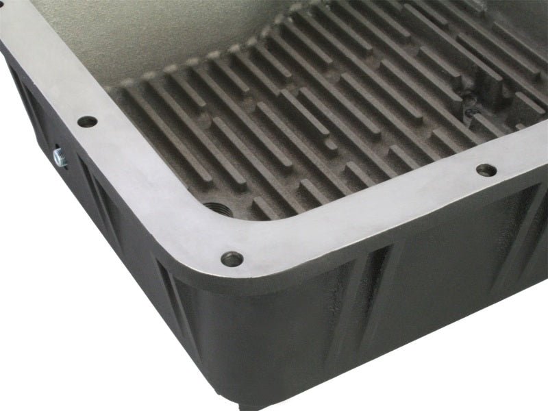 aFe Power Cover Trans Pan Machined Trans Pan GM Diesel Trucks 01-12 V8-6.6L Machined - Crew Original