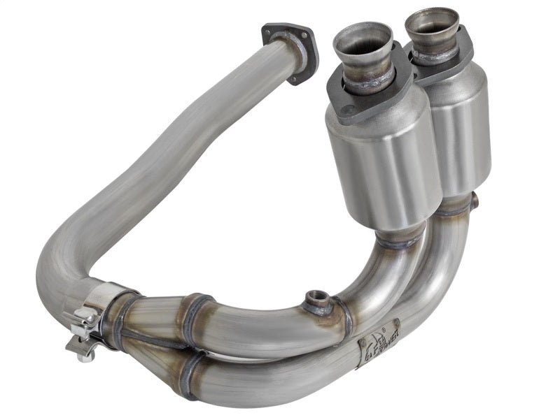 aFe Power Direct Fit Catalytic Converter Replacements Front 00-03 Jeep Wrangler (TJ) I6-4.0L - Crew Original