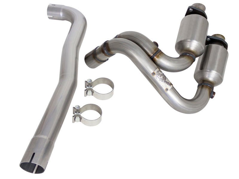 aFe Power Direct Fit Catalytic Converter Replacements Front 04-06 Jeep Wrangler (TJ/LJ) I6-4.0L - Crew Original