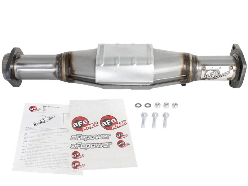 aFe Power Direct Fit Catalytic Converter Replacements Rear 00-03 Jeep Wrangler (TJ) I6-4.0L - Crew Original