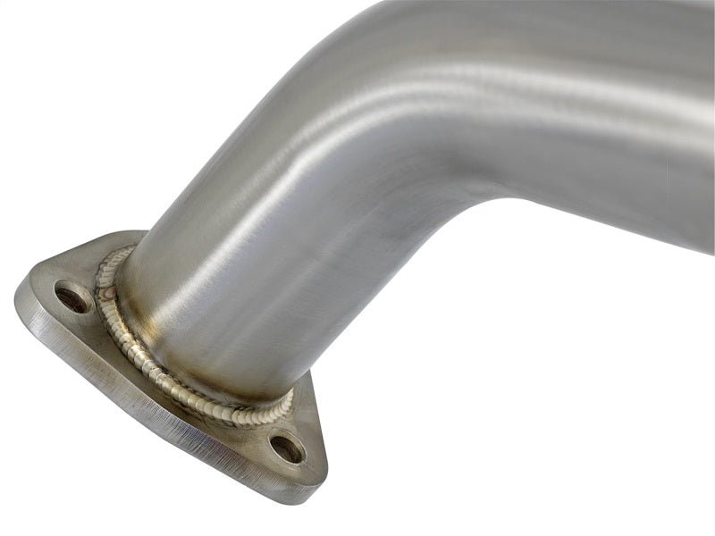 aFe Power Elite Twisted Steel 16-17 Honda Civic I4-1.5L (t) 2.5in Rear Down-Pipe Mid-Pipe - Crew Original