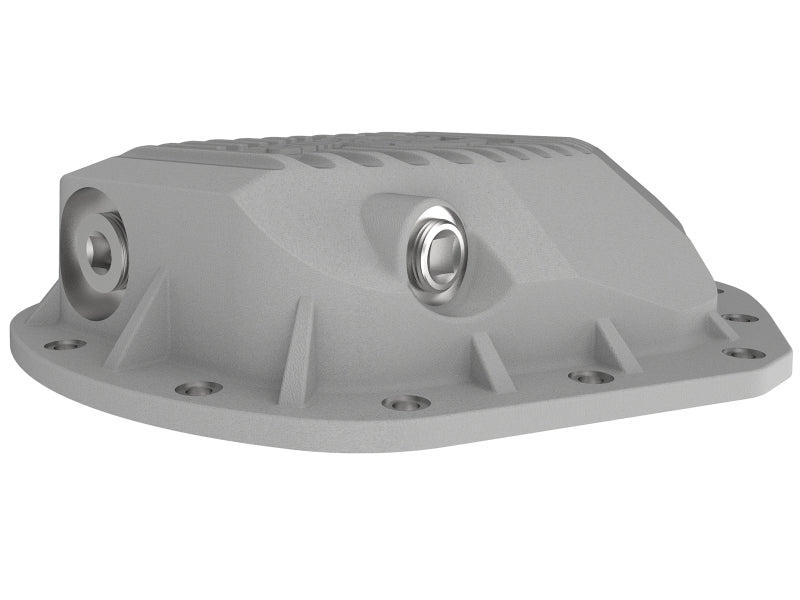 aFe Power Pro Series Rear Differential Cover Raw w/ Machined Fins 14-18 Dodge Ram 2500/3500 - Crew Original