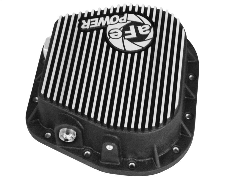 aFe Power Rear Diff Cover (Machined) 12 Bolt 9.75in 97-16 Ford F-150 w/ Gear Oil 6 QT - Crew Original