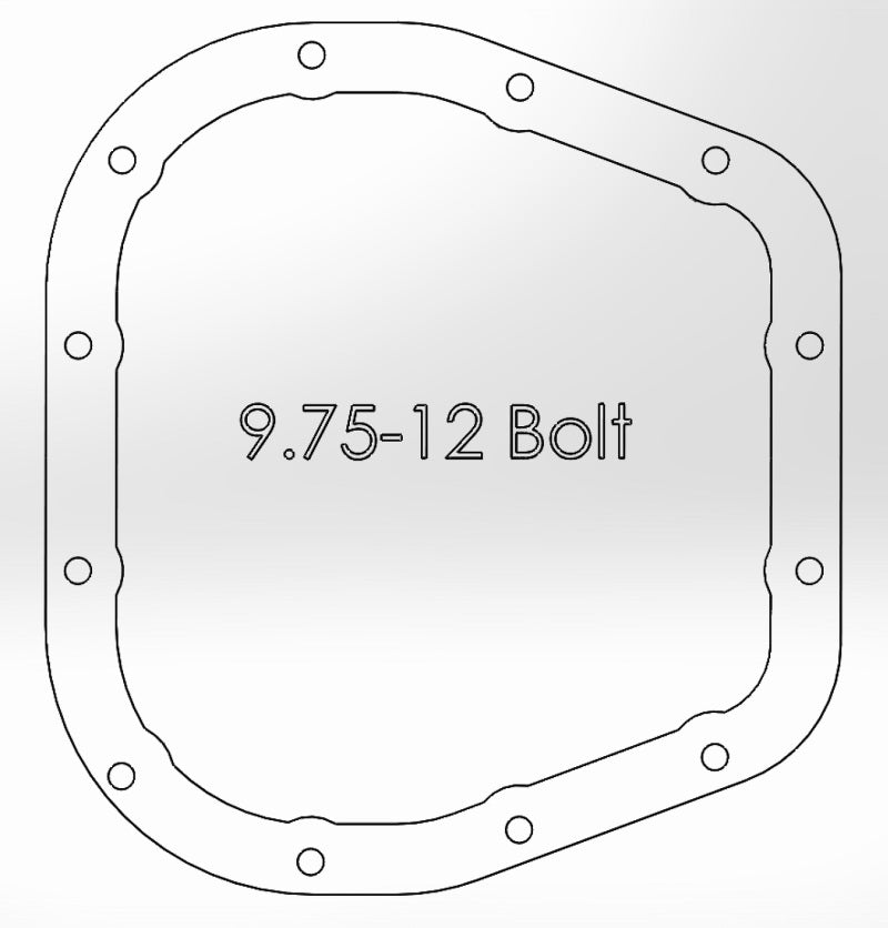 aFe Power Rear Diff Cover (Machined) 12 Bolt 9.75in 97-16 Ford F-150 w/ Gear Oil 6 QT - Crew Original