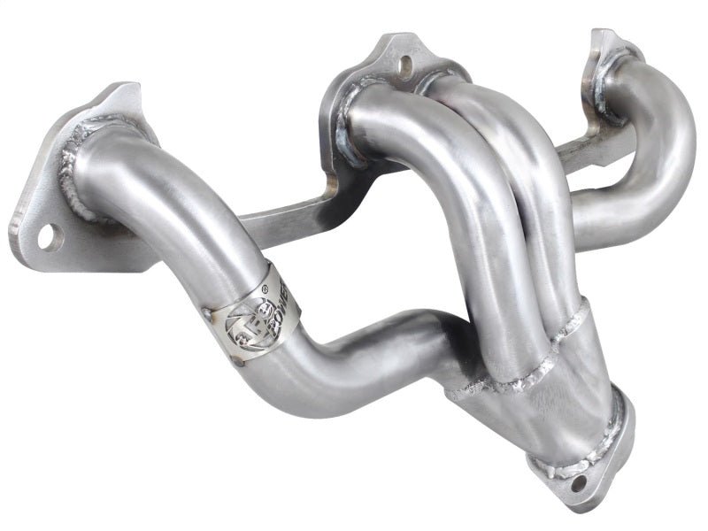 aFe Power Twisted Steel Exhaust Headers 409 Stainless Steel 83-02 Jeep Wrangler (YJ) L4 2.5L - Crew Original