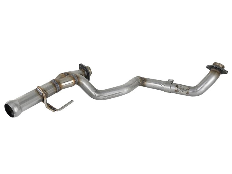 aFe POWER Twisted Steel Y-Pipe 2-1/4in 409 SS Exhaust System 2018 Jeep Wrangler (JL) V6-3.6L - Crew Original