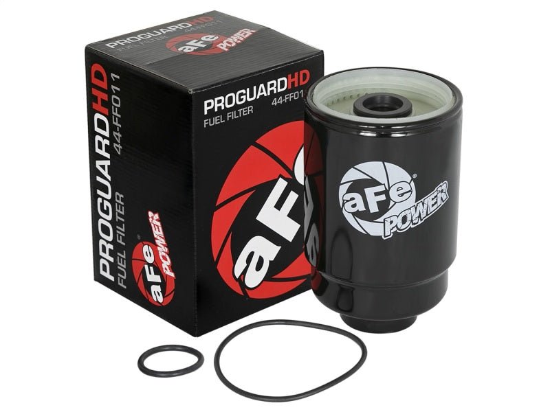 aFe ProGuard D2 Fluid Filters Fuel F/F FUEL GM Diesel Trucks 01-12 V8-6.6L (td) - Crew Original