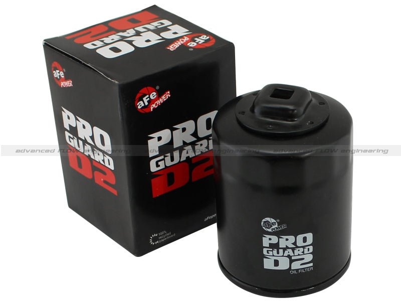 aFe ProGuard D2 Fluid Filters Fuel F/F Oil; Nissan Trucks 99-14; Honda Cars 01-14 - Crew Original