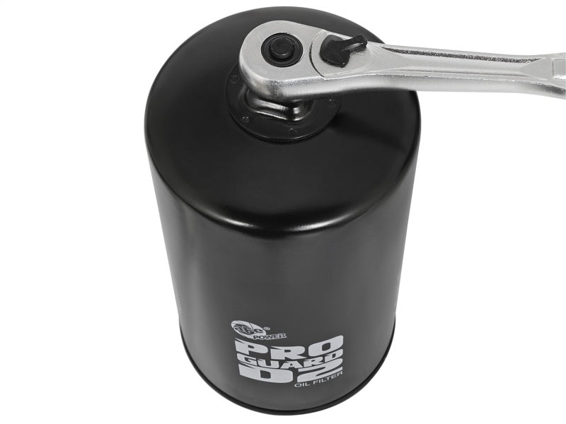 aFe ProGuard D2 Fluid Filters Oil F/F OIL Ford Diesel Trucks 94-03 V8-7.3L (td) - Crew Original