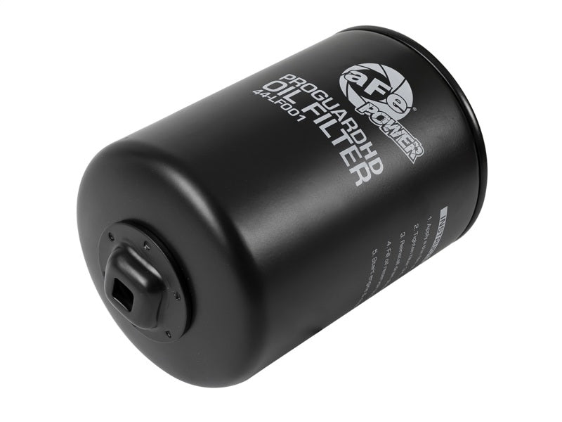 aFe ProGuard D2 Fluid Filters Oil F/F OIL GM Diesel Trucks 01-11 V8-6.6L (td) - Crew Original