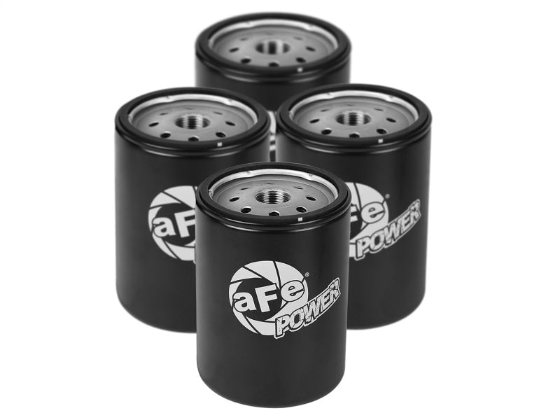 aFe ProGuard D2 Fluid Filters Oil for 01-17 GM Diesel Trucks V8-6.6L (4 Pack) - Crew Original