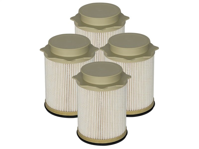 aFe ProGuard D2 Fuel Filter (4 Pack) 10-16 Dodge RAM Diesel Trucks 6.7L (td) - Crew Original