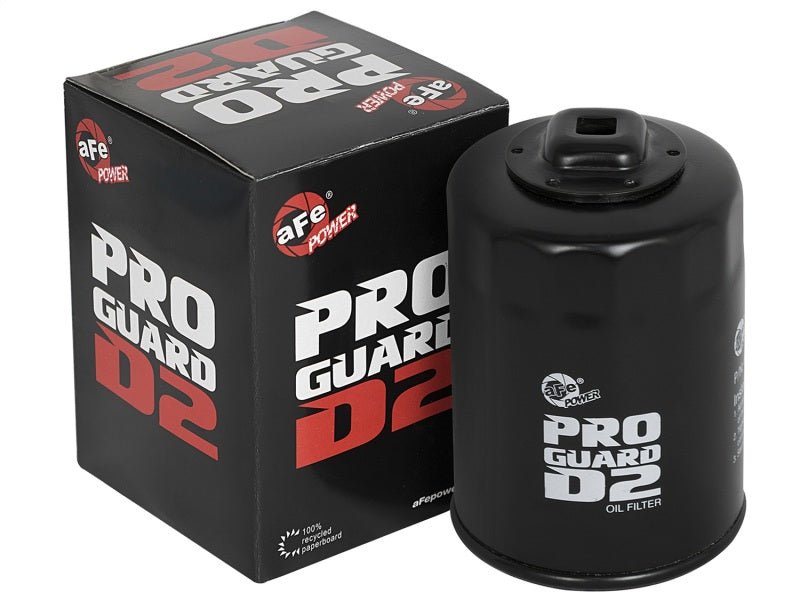 aFe ProGuard D2 Oil Filter 11-13 Ford F-150 V6 3.5/3.7L / V8 5.0L (w/ 3/8in Ratchet Drive) - Crew Original