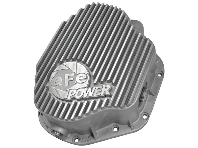 afe Rear Differential Cover (Raw; Street Series); Dodge Diesel Trucks 94-02 L6-5.9L (td) - Crew Original