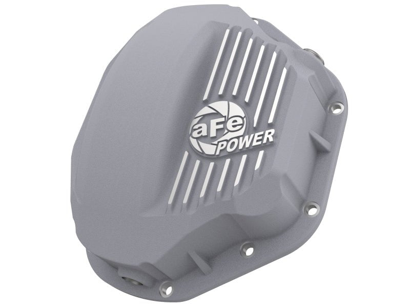 afe Rear Differential Cover (Raw; Street Series); Dodge Diesel Trucks 94-02 L6-5.9L (td) - Crew Original