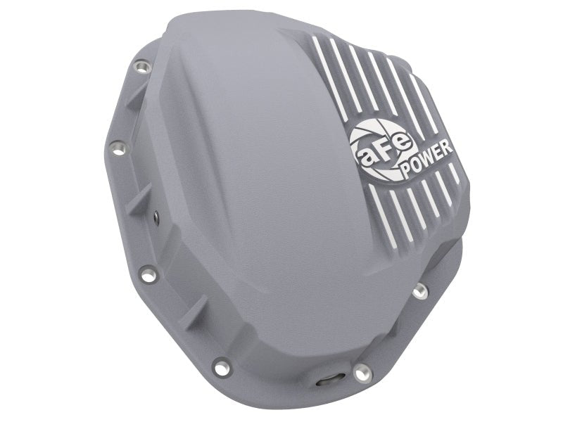 afe Rear Differential Cover (Raw; Street Series); Dodge Diesel Trucks 94-02 L6-5.9L (td) - Crew Original