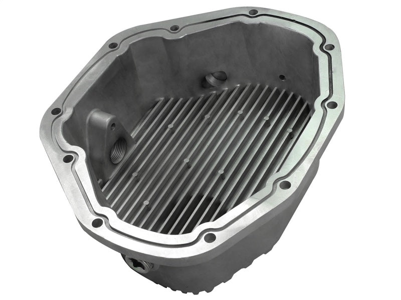 afe Rear Differential Cover (Raw; Street Series); Dodge Diesel Trucks 94-02 L6-5.9L (td) - Crew Original