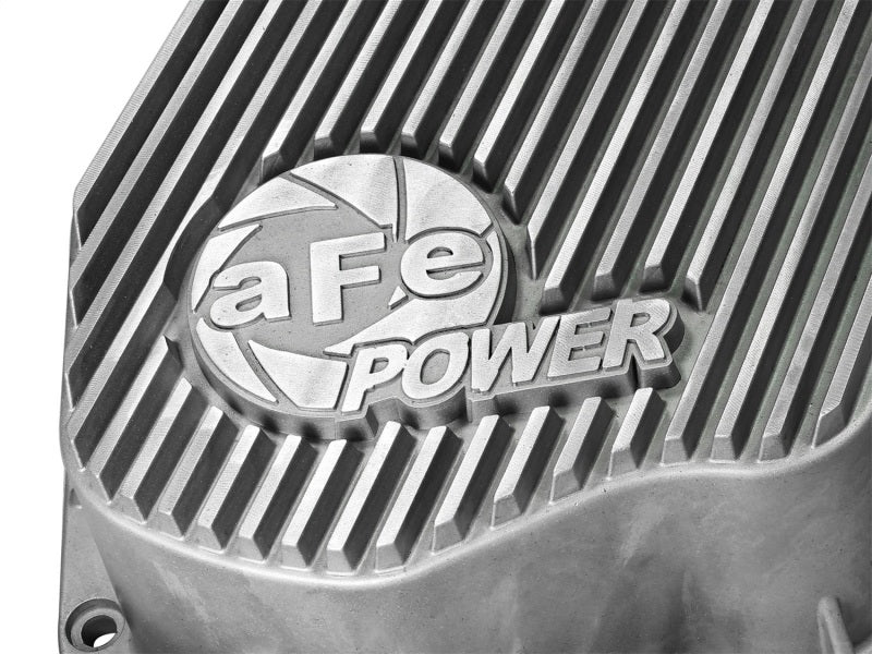 afe Rear Differential Cover (Raw; Street Series); Dodge Diesel Trucks 94-02 L6-5.9L (td) - Crew Original