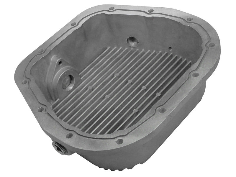 afe Rear Differential Cover (Raw; Street Series); Ford F-150 97-15 V6-3.5L (tt); 12 Bolt-9.75in - Crew Original