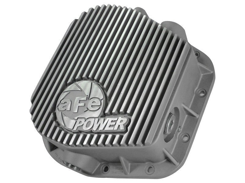 afe Rear Differential Cover (Raw; Street Series); Ford F-150 97-15 V6-3.5L (tt); 12 Bolt-9.75in - Crew Original