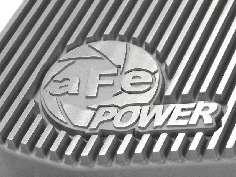 afe Rear Differential Cover (Raw; Street Series); Ford F-150 97-15 V6-3.5L (tt); 12 Bolt-9.75in - Crew Original