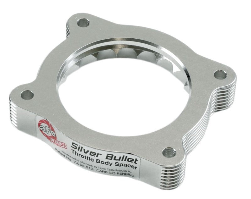 aFe Silver Bullet Throttle Body Spacer 04-12 GM Colorado/Canyon L5 3.5L/3.7L - Crew Original