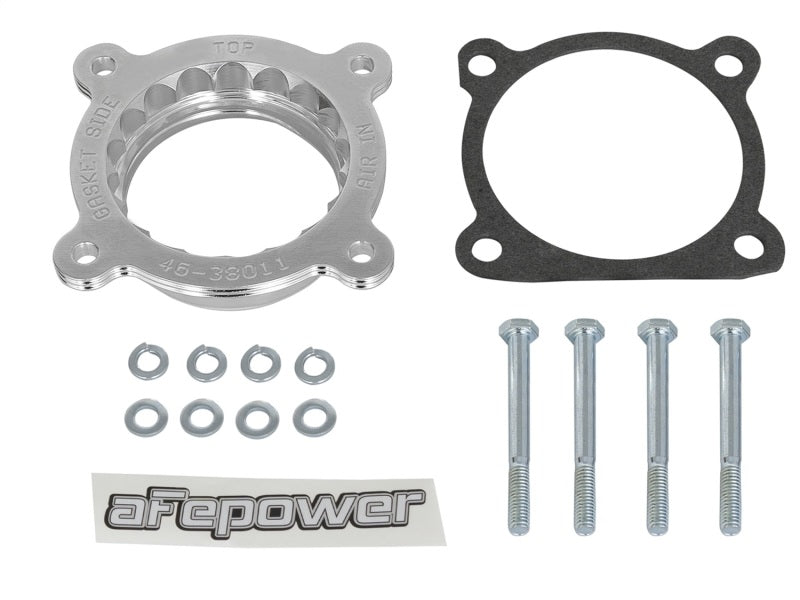 aFe Silver Bullet Throttle Body Spacer 10-18 Toyota FJ Cruiser V6 4.0L - Crew Original