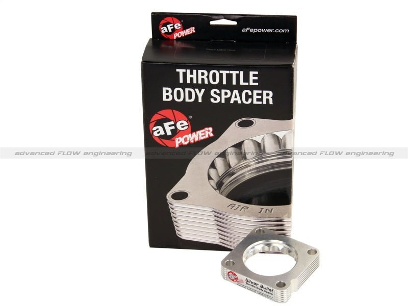 aFe Silver Bullet Throttle Body Spacer 12 Honda Civic Si / 08-12 Honda Accord / 09-12 Acura TSX - Crew Original