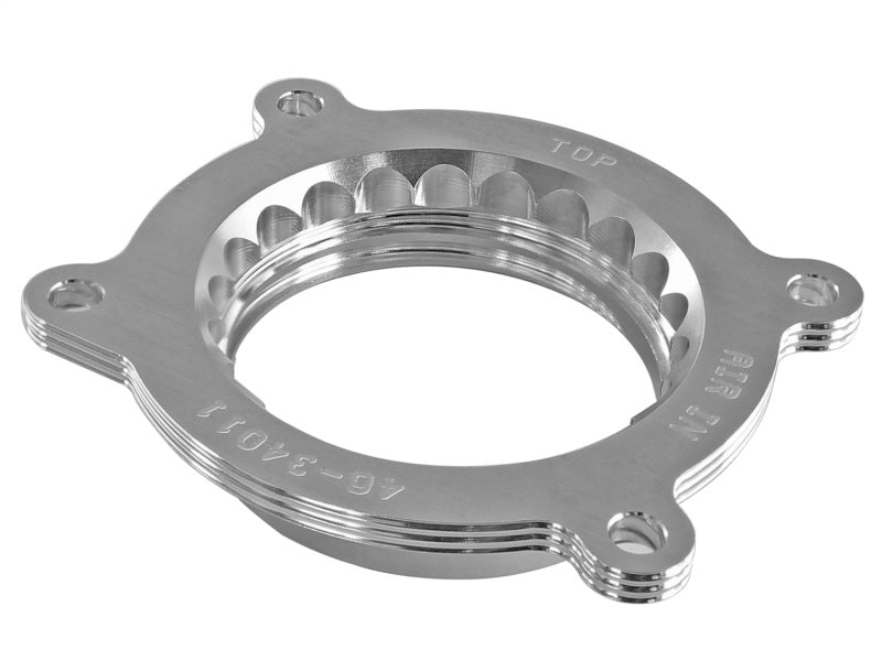 aFe Silver Bullet Throttle Body Spacer 14 Chevrolet Corvette V8 6.2L - Crew Original