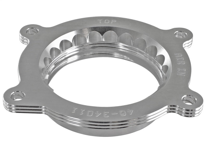 aFe Silver Bullet Throttle Body Spacer 14 Chevrolet Corvette V8 6.2L - Crew Original