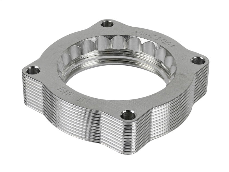 aFe Silver Bullet Throttle Body Spacer N62 Only BMW (E53) 04-09 5series (E60) 04-09 6series (E63/64) - Crew Original