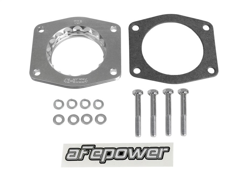 aFe Silver Bullet Throttle Body Spacers BMW M3 (E36) 92-99 L6 3.0/3.2L *96-99 3.2L - 50 State Legal* - Crew Original