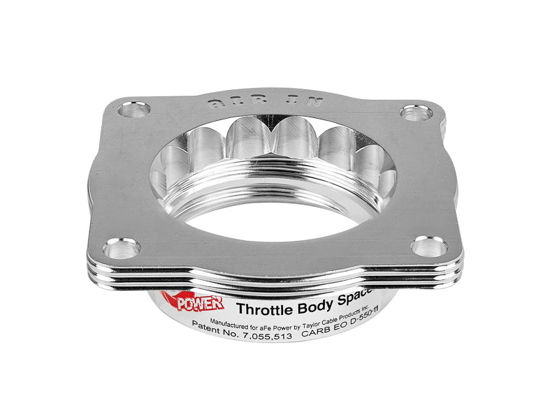 aFe Silver Bullet Throttle Body Spacers TBS BMW 325i (E46) 01-06 L6-2.5L - Crew Original