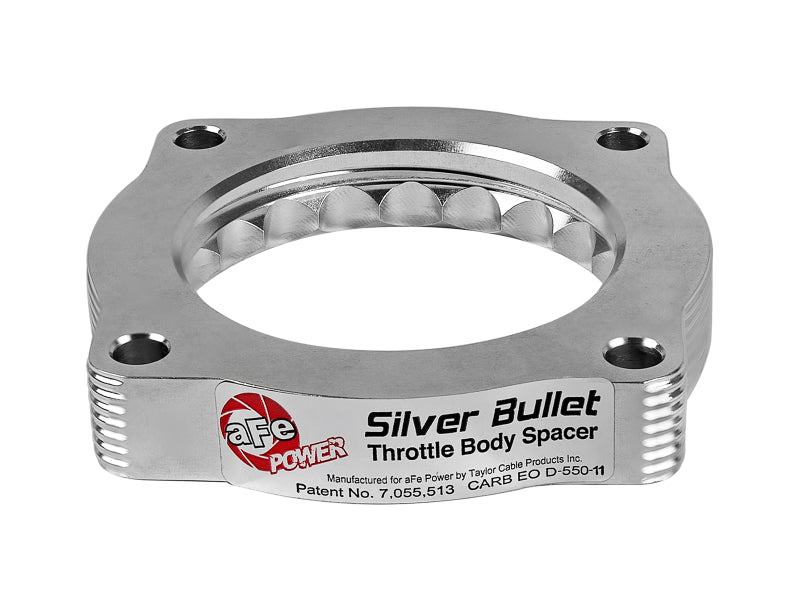 aFe Silver Bullet Throttle Body Spacers TBS BMW 335i (N54) 07-11 135i/535i 08-10 L6-3.0L (tt) - Crew Original