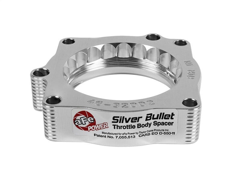 aFe Silver Bullet Throttle Body Spacers TBS Dodge Ram 03-08 V8-5.7L (Works w/ 5x-10382 only) - Crew Original