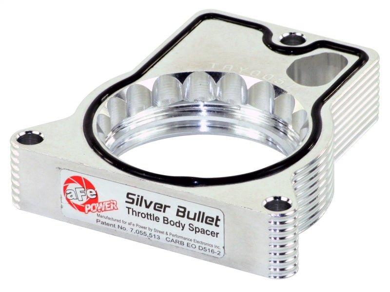 aFe Silver Bullet Throttle Body Spacers TBS GM C/K 1500/2500/3500 96-00 V8-5.0L 5.7L - Crew Original