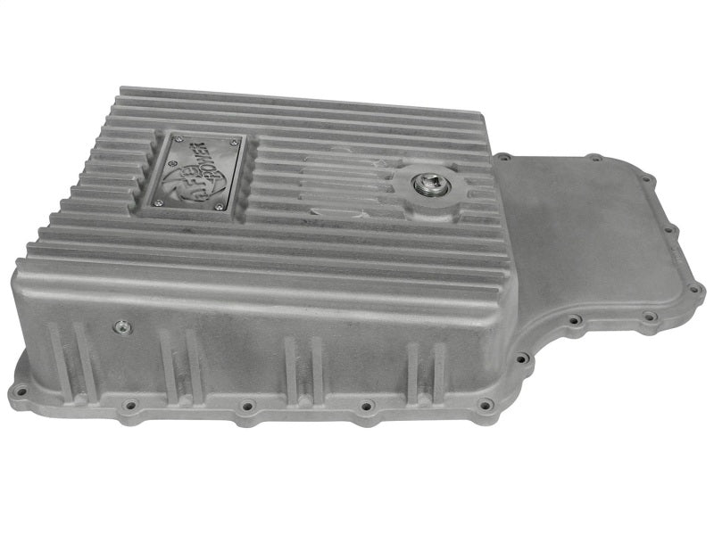 afe Transmission Pan (Raw); Ford Trucks 6R140 11-14 V8-6.7L (td) - Crew Original