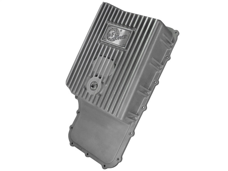 afe Transmission Pan (Raw); Ford Trucks 6R140 11-14 V8-6.7L (td) - Crew Original