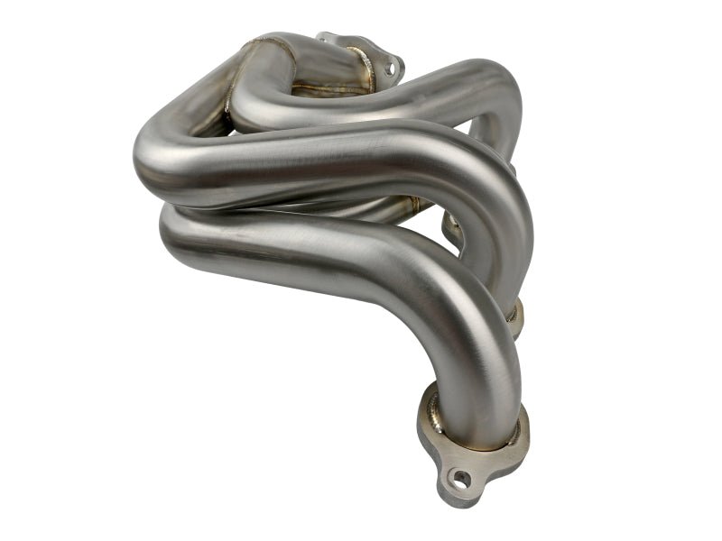 aFe Twisted 304SS Header 2020 Chevy Corvette (C8) 6.2L V8 - Brushed - Crew Original