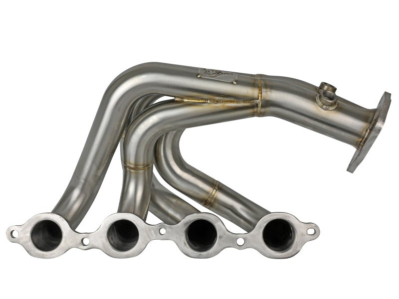 aFe Twisted 304SS Header 2020 Chevy Corvette (C8) 6.2L V8 - Brushed - Crew Original