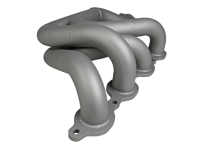 aFe Twisted 304SS Header 2020 Chevy Corvette (C8) 6.2L V8 - Titanium Ceramic Coated - Crew Original