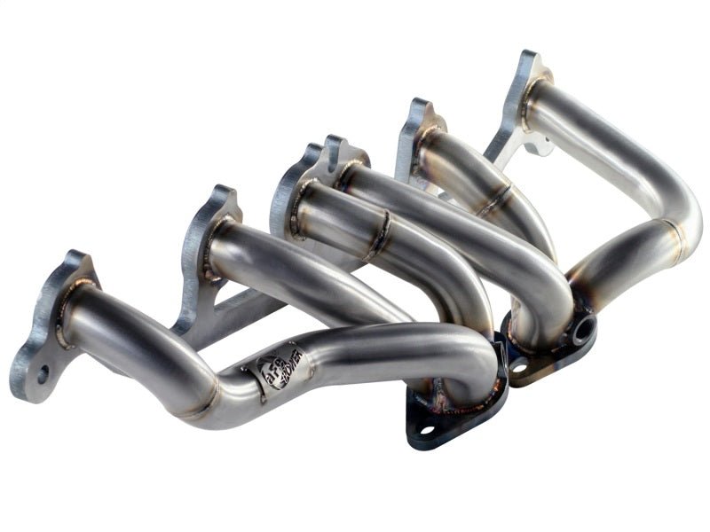 aFe Twisted Steel Header SS-409 HDR Jeep Wrangler TJ 00-06 I6-4.0L - Crew Original