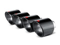 Akrapovic 06-13 Chevrolet Corvette ZO6/ZR1 (C6) Tail Pipe Set (Carbon 125 mm) - Crew Original