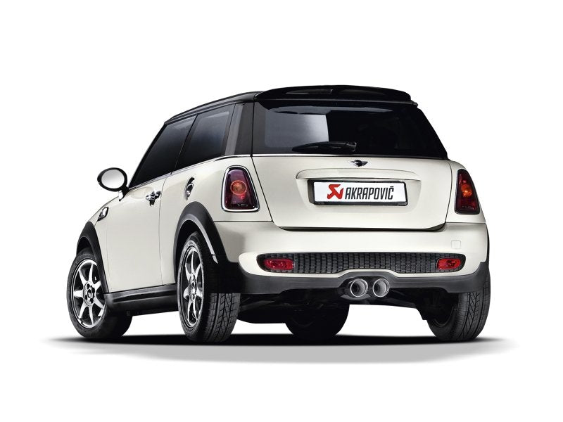 Akrapovic 07-14 MINI Cooper S (R56) / Cooper S Cabrio (R57) Evolution Line Cat Back (SS) (Req. Tips) - Crew Original