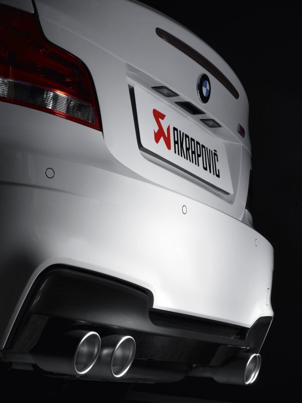 Akrapovic 11-12 BMW 1 Series M Coupe (E82) Slip-On Line (Titanium) (Req. Tips) - Crew Original