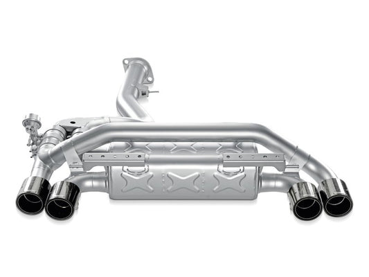 Akrapovic 11-12 BMW 1 Series M Coupe (E82) Slip-On Line (Titanium) (Req. Tips) - Crew Original